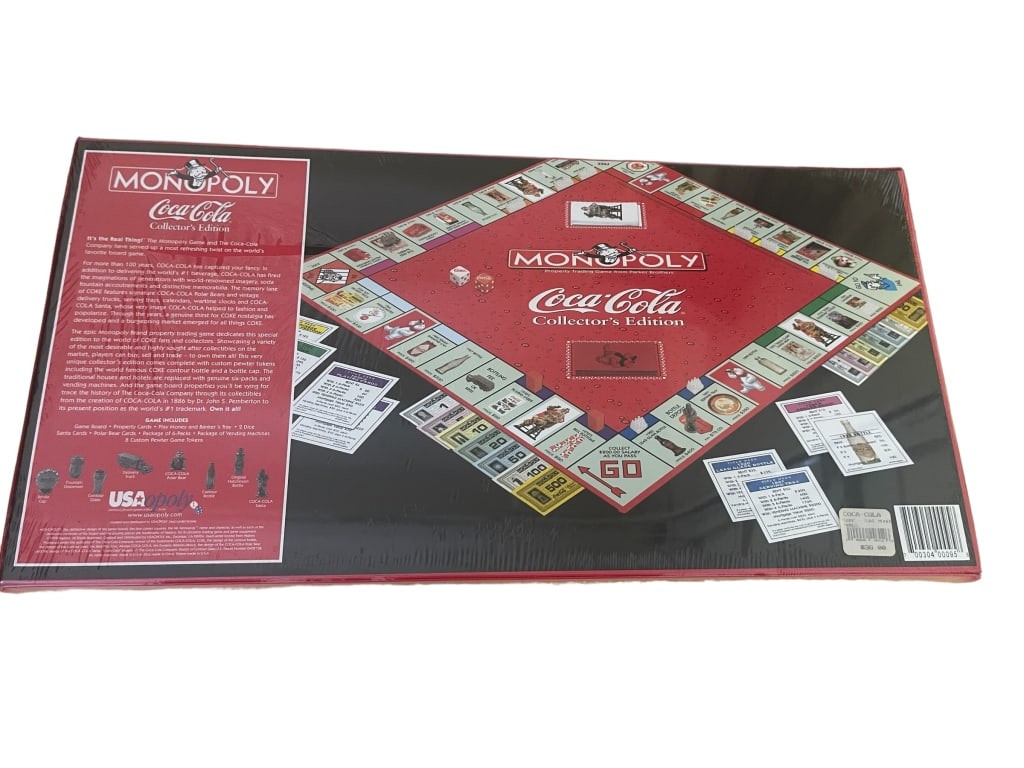 NEW COCA-COLO MONOPOLY GAME: NEW COCA-COLO MONOPOLY GAME
