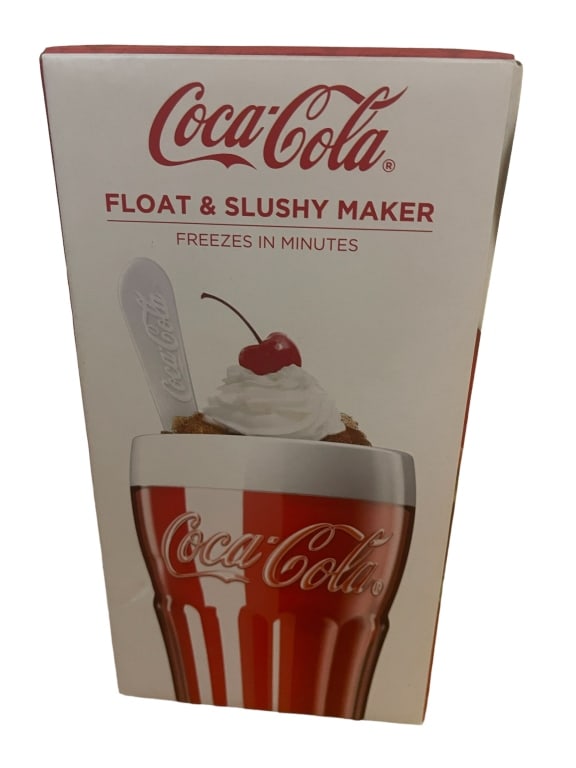 NEW COCA-COLA SLUSH AND FLOAT MAKER: NEW COCA-COLA SLUSH AND FLOAT MAKER