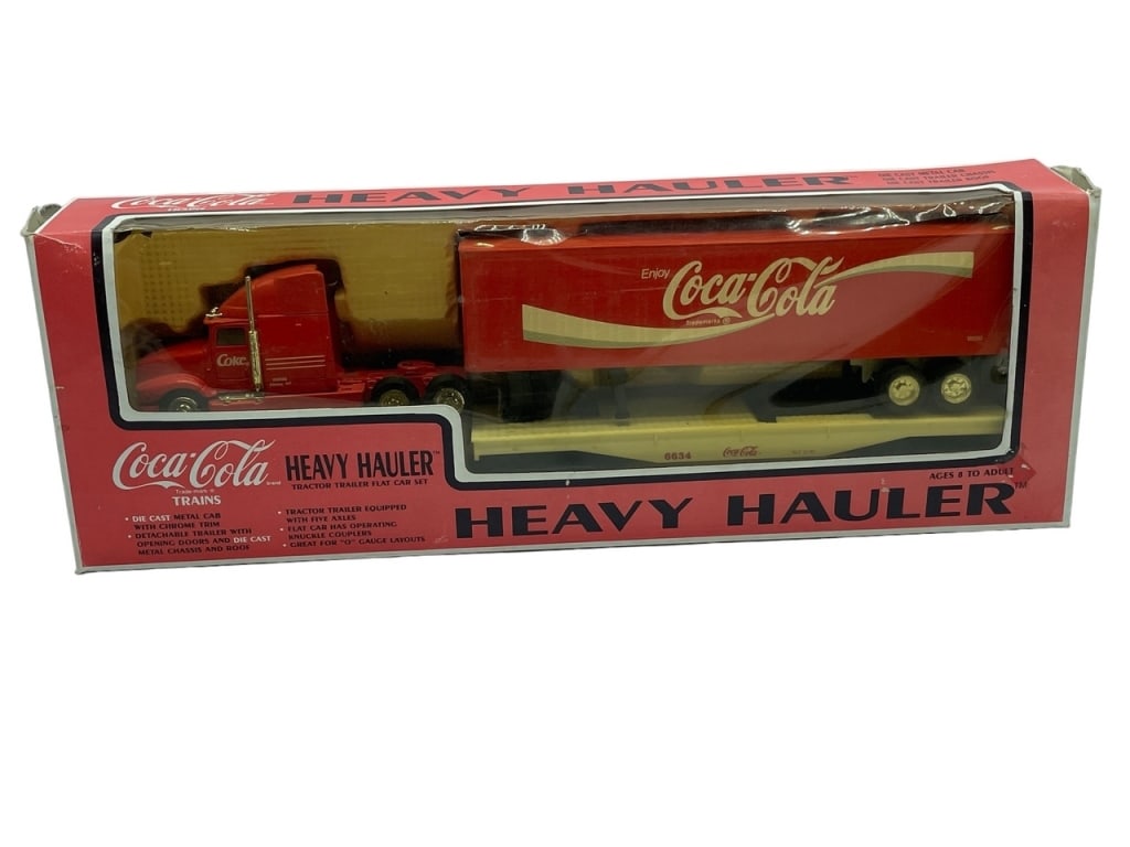 NEW! COCA-COLA HEAVY HAULER: NEW! COCA-COLA HEAVY HAULER -NEW IN BOXB1