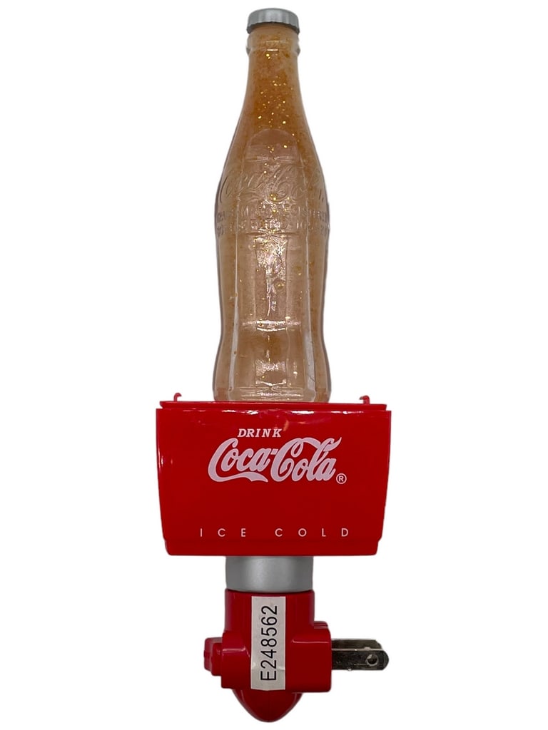 WALL PLUG IN COCA-COLA PIECE: -WALL PLUG IN COCA-COLA PIECE -B1