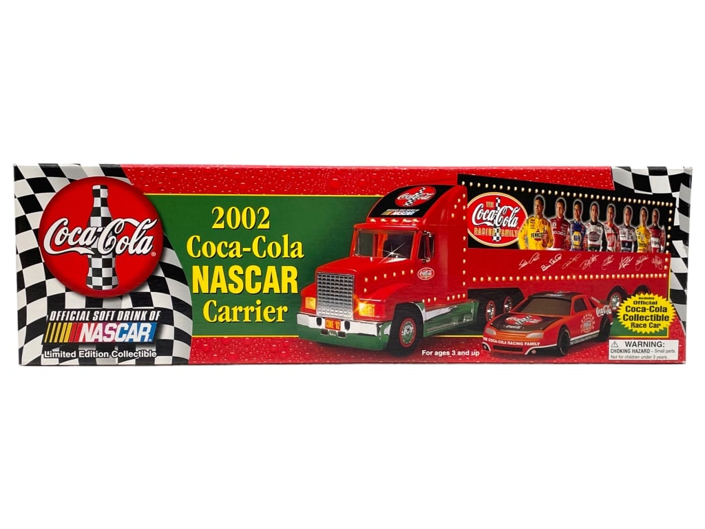 NEW! COCA-COLA 2002 NASCAR CARRIER (1 of 3)