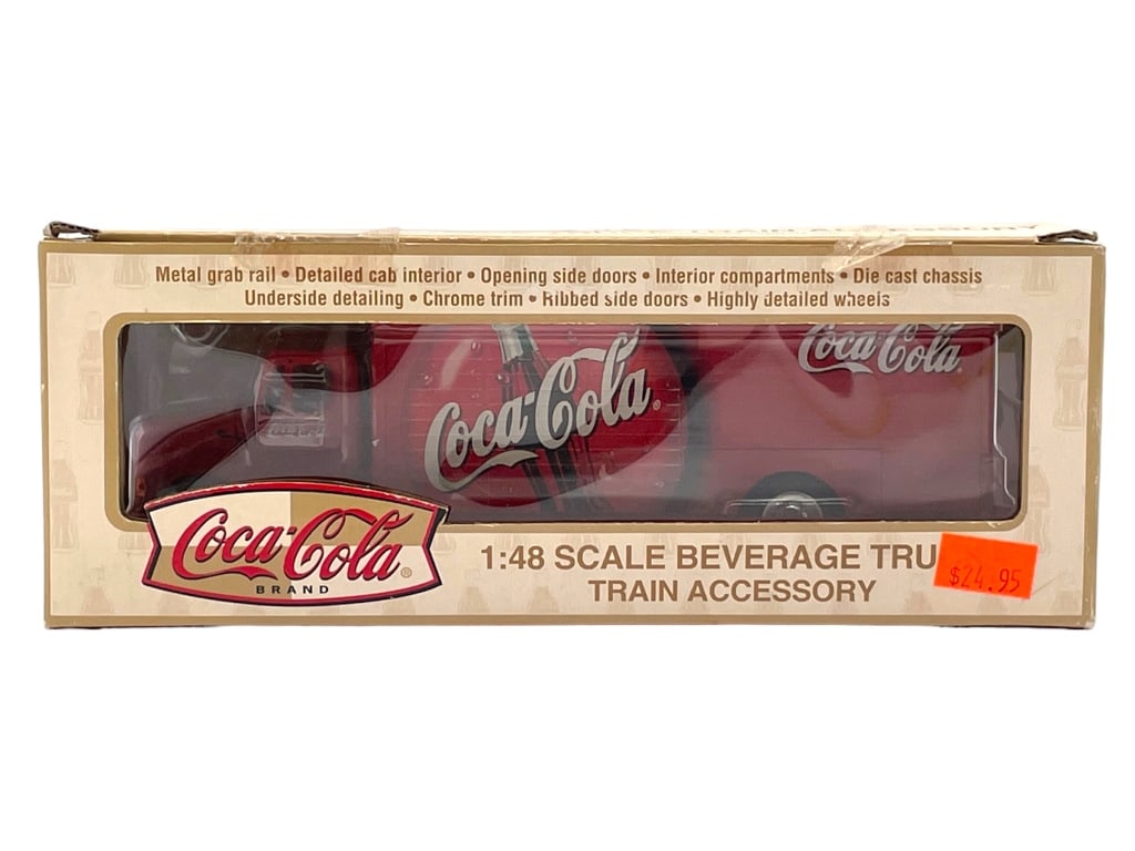 NEW! COCA-COLA 1:48 SCALE BEVERAGE TRUCK (1 of 3)