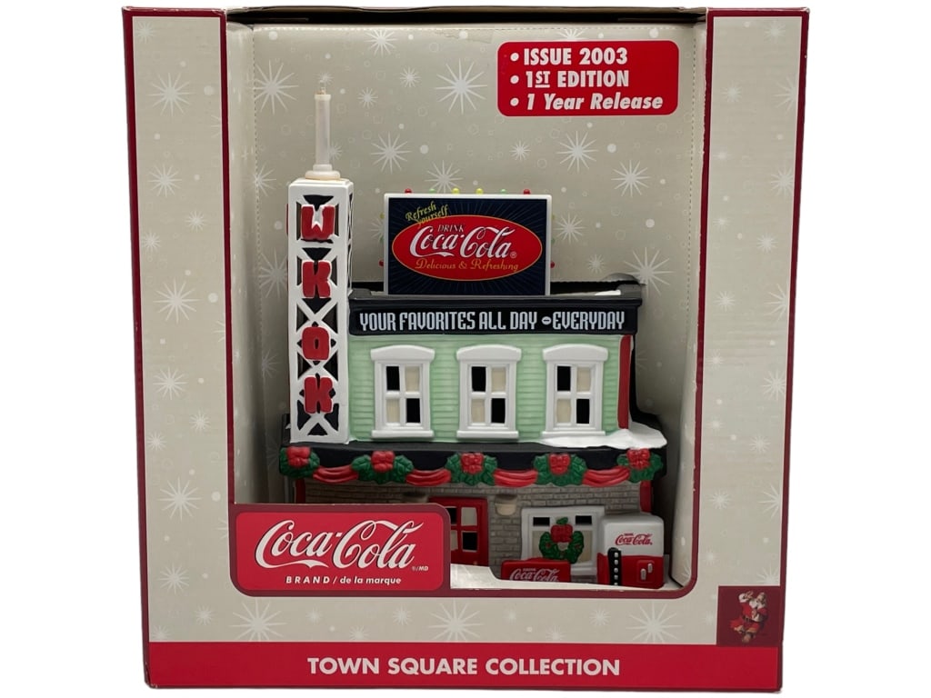 NEW! COCA-COLA TOWN SQUARE WKOK DECOR (1 of 3)