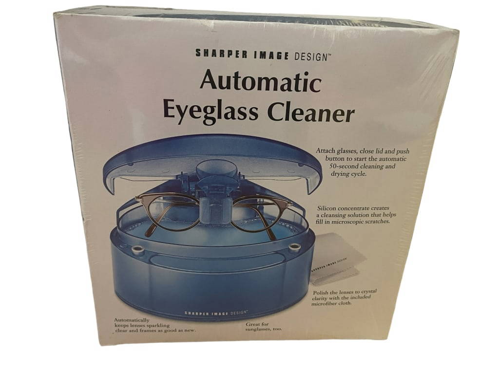 New! Automatic Eyeglass Cleaner Auction