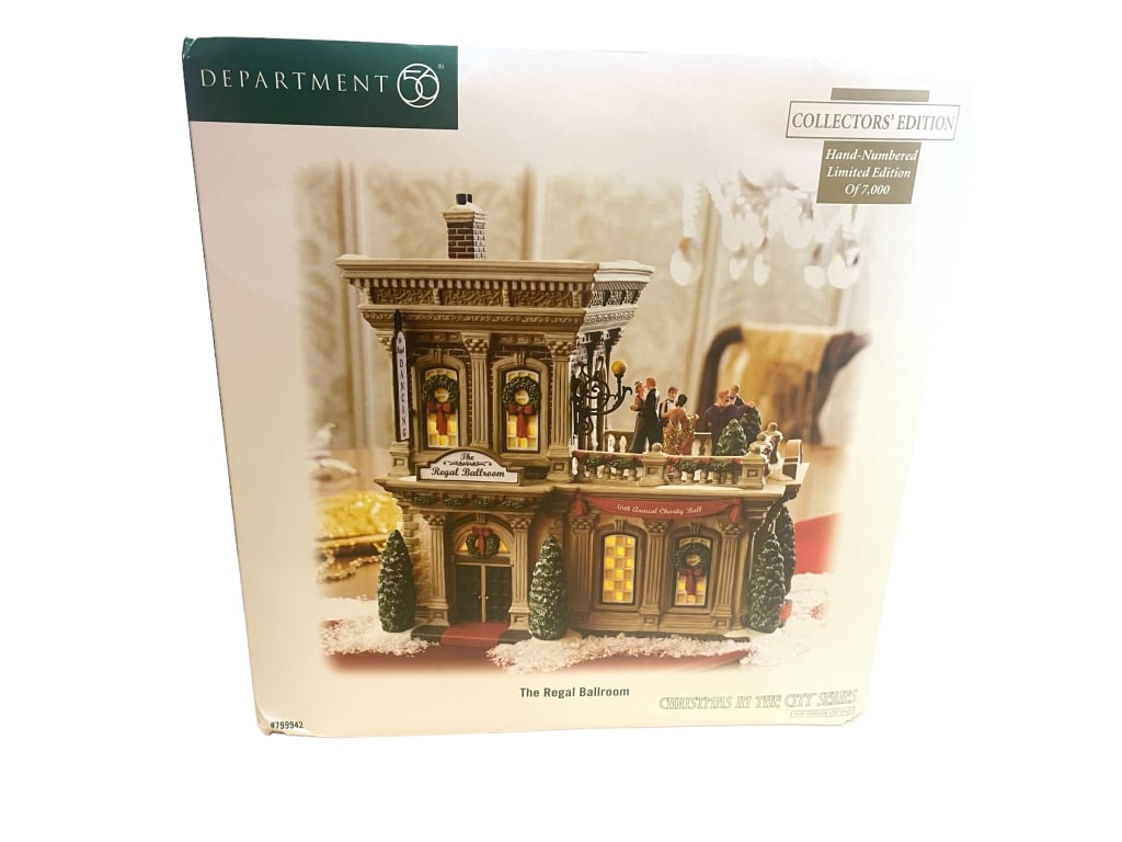 NEW! DEPT 56 COLLECTOR'S EDITION THE REGAL BALLROOM: -NEW! COLLECTOR'S EDITION THE REGAL BALLROOM -NEW IN BOX-B1