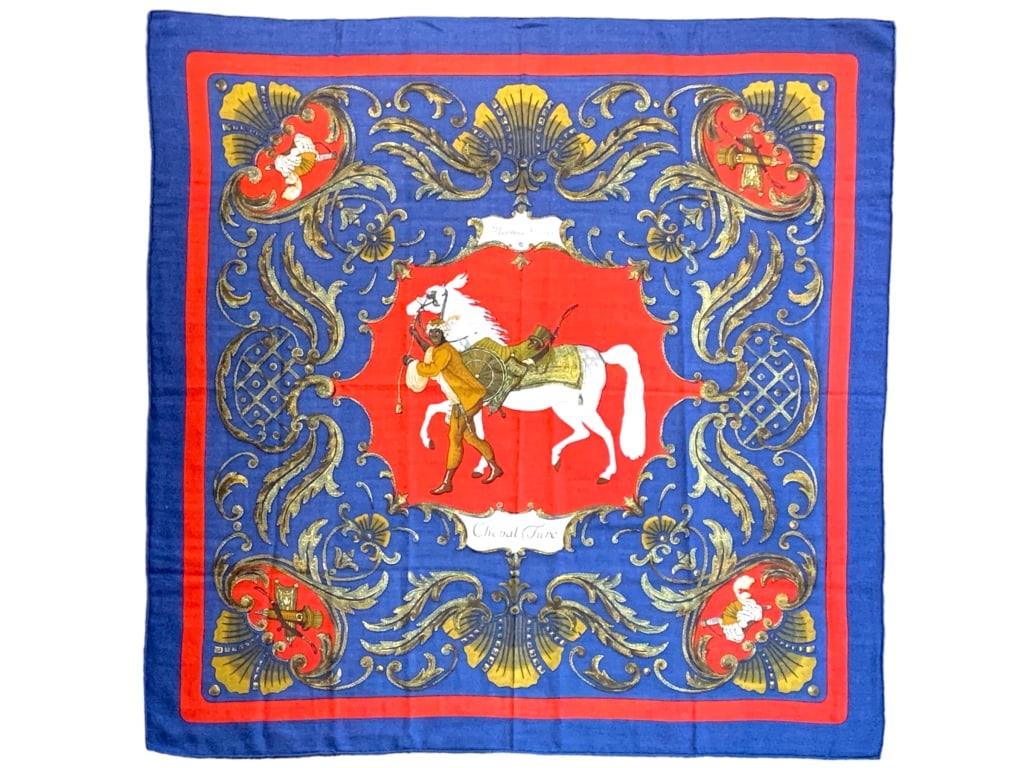 HERMES SCARF "CHEVAL TURC" SCARF (1 of 3)