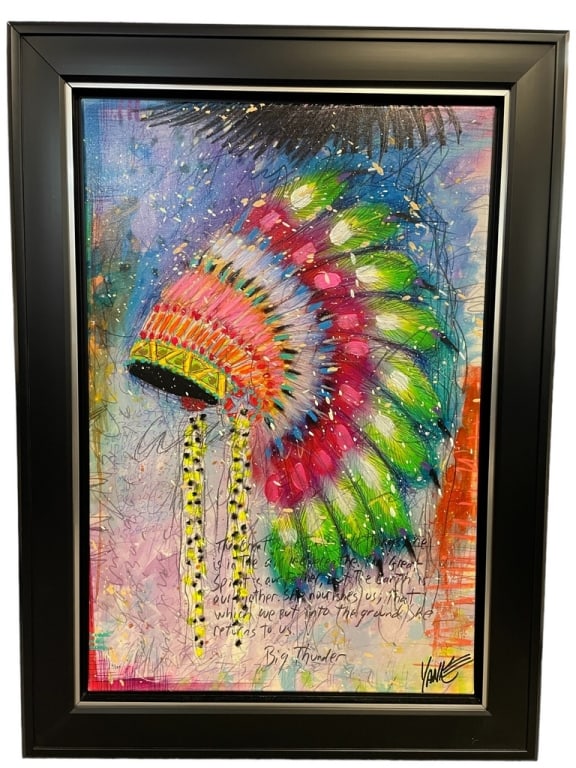 TIM YANKE EMBELLISHED GICLEE ON CANVAS 40" (1 of 4)