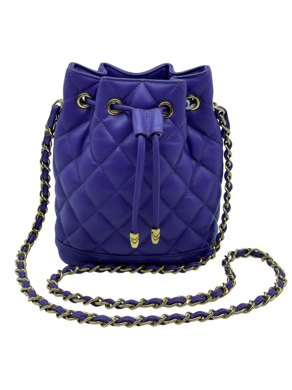 NEW LALO QUILTED SOFT CALF ITALIAN LEATHER CROSSBO (1 of 6)