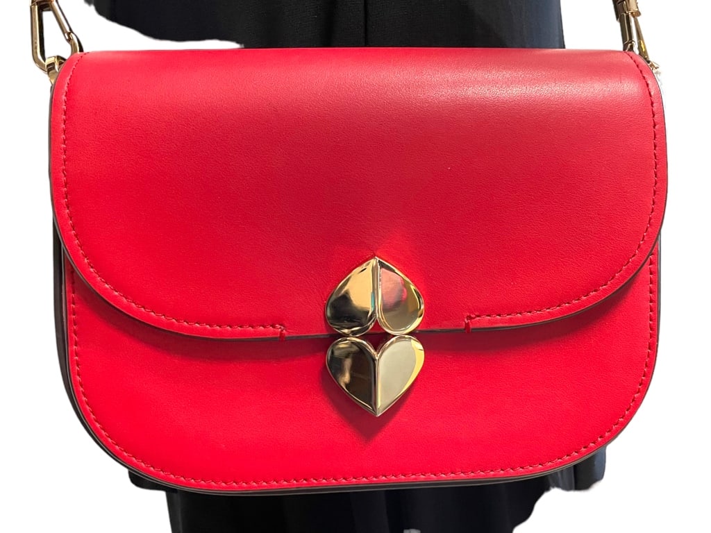 KATE SPADE LULA SADDLE BAG: -KATE SPADE LULA SADDLE BAG -VERY GOOD PRE-OWNED CONDITION-AG92823