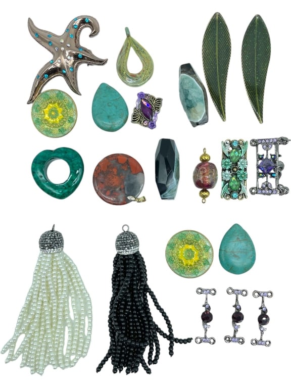 ASSORTED MEDALLIONS PENDANTS, & BROOCHES (1 of 2)