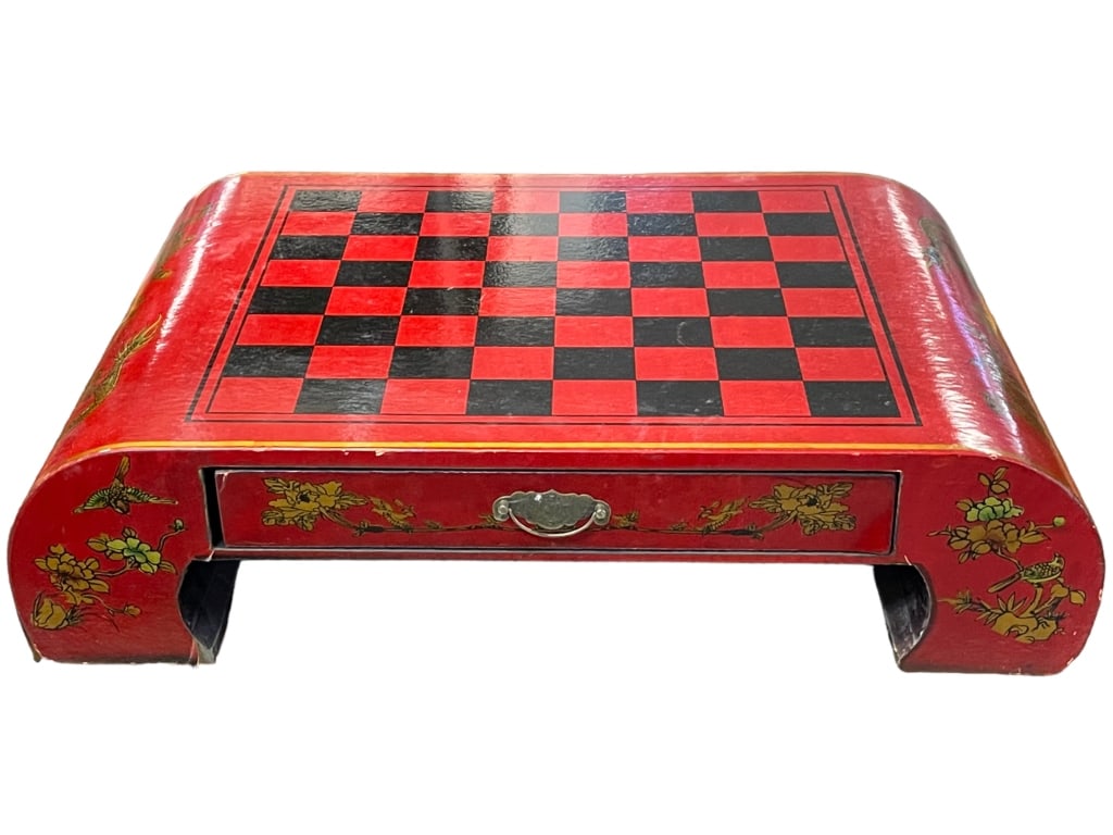 VTG ASIAN STYLE CHESS SET 22" (1 of 8)