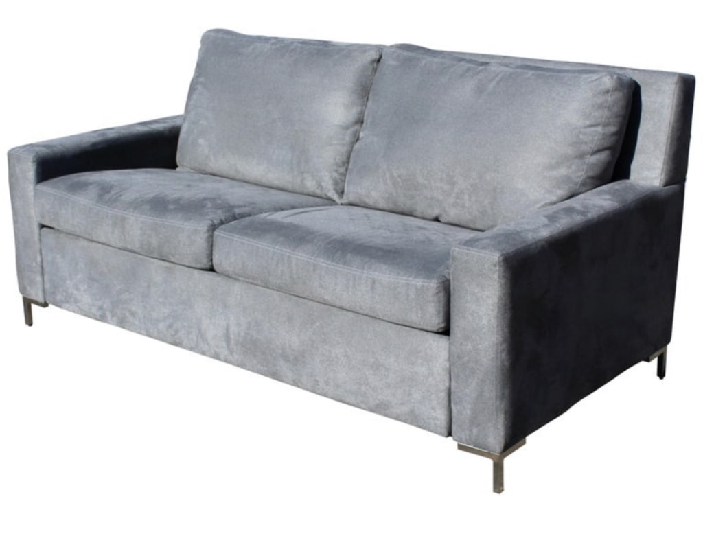 CONTEMPORARY AMERICAN LEATHER SLEEPER SOFA 69" (1 of 5)
