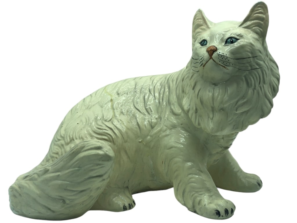 VINTAGE MID CENTURY KITTEN CAT SCULPTURE (1 of 3)
