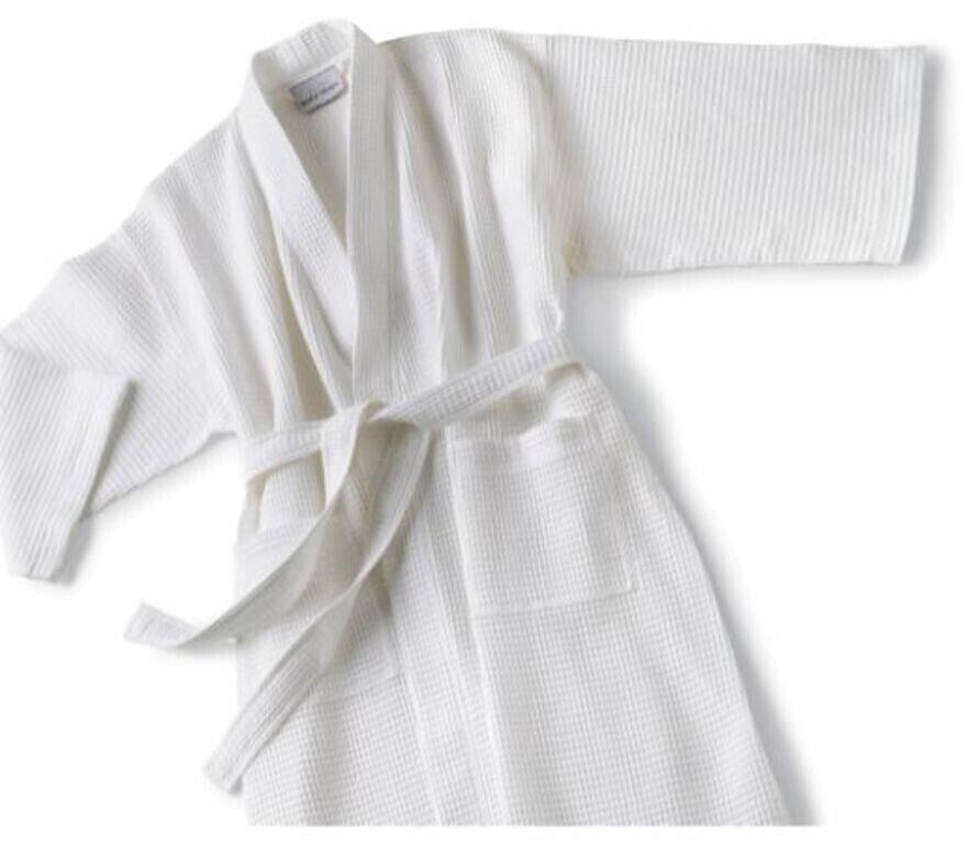 BOCA TERRY KIMONO WAFFLE KNIT BATHROBE SZ XXL (1 of 2)
