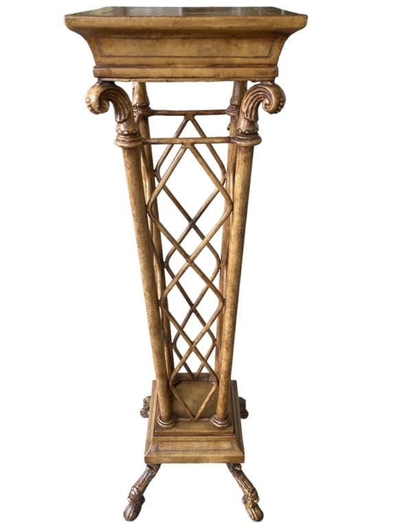 VINTAGE NEOCLASSICAL STYLE PEDESTAL 42" (1 of 6)