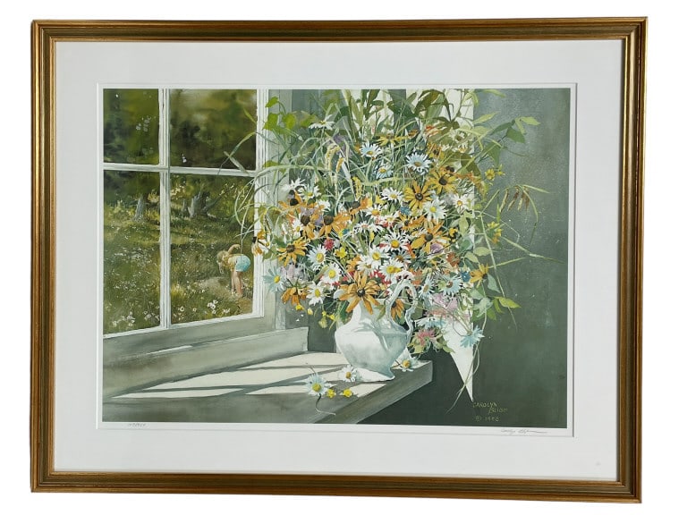CAROLYN BLISH SIGNED AND NUMBERED ART PRINT 35.5" (1 of 5)