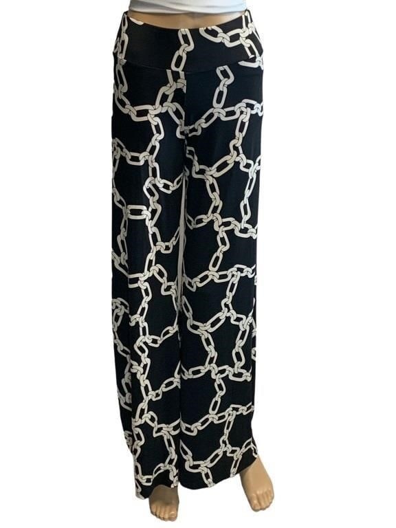 NEW CHANEL INSPIRED PALAZZO STYLE PANTS SIZE S (1 of 3)