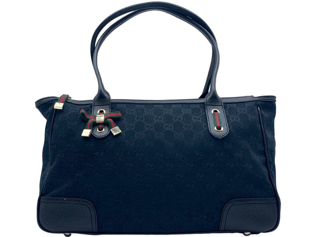 GUCCI SHOULDER BAG WEB MEDIUM PRINCY TOTE (1 of 5)