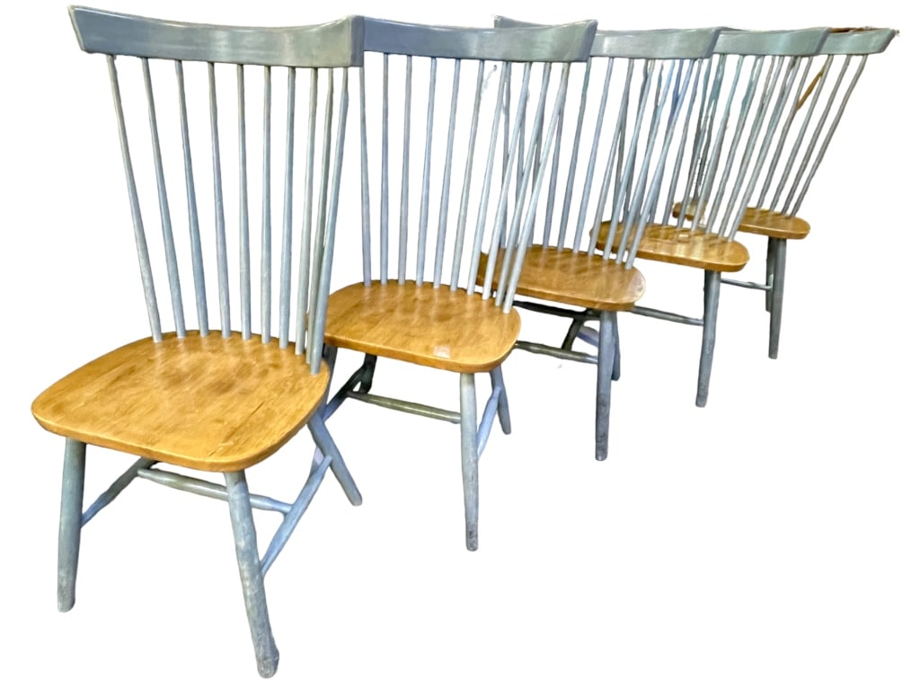 JOHN THOMAS MODERN FARMHOUSE SPINDLE DINING CHAIRS (1 of 8)