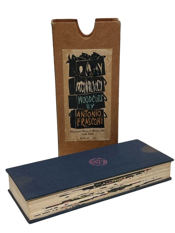 ANTONIO FRASCONI WOODCUTS ACCORDIAN BOOK (1 of 10)