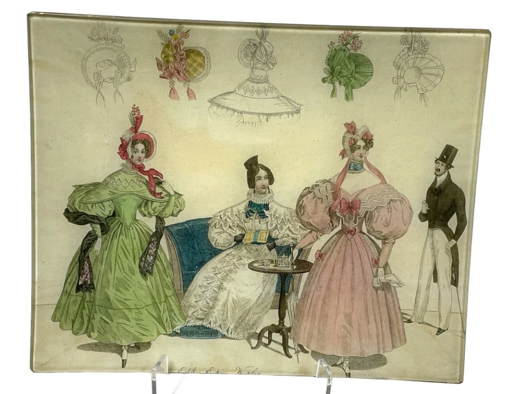 TWIGS AND MOSS VICTORIAN TRINKET DISH 10" (1 of 4)