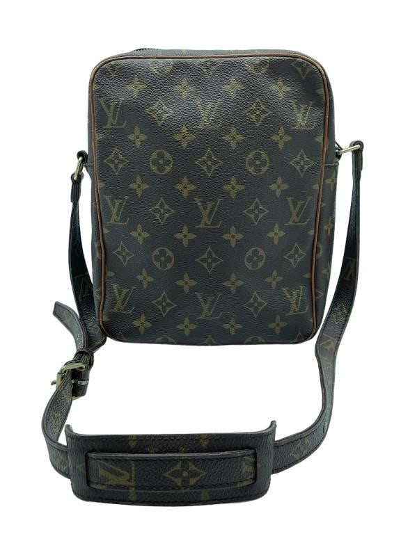 LOUIS VUITTON MARCEAU MONOGRAMMED CROSSBODY: LOUIS VUITTON MARCEAU-BROWN COATED CANVAS-MONOGRAM CANVAS-20*25*8CM- ALL BAGS HAVE BEEN AUTHENTICATED BOX 2- AAS9445 Bidders may pick up their items from the auction-house or have their items shipped.