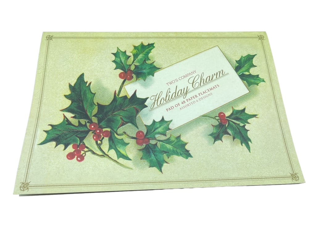 NEW 48 CHRISTMAS PAPER DIFFERANT PLACEMATS: NEW 48 CHRISTMAS PAPER DIFFERANT PLACEMATS