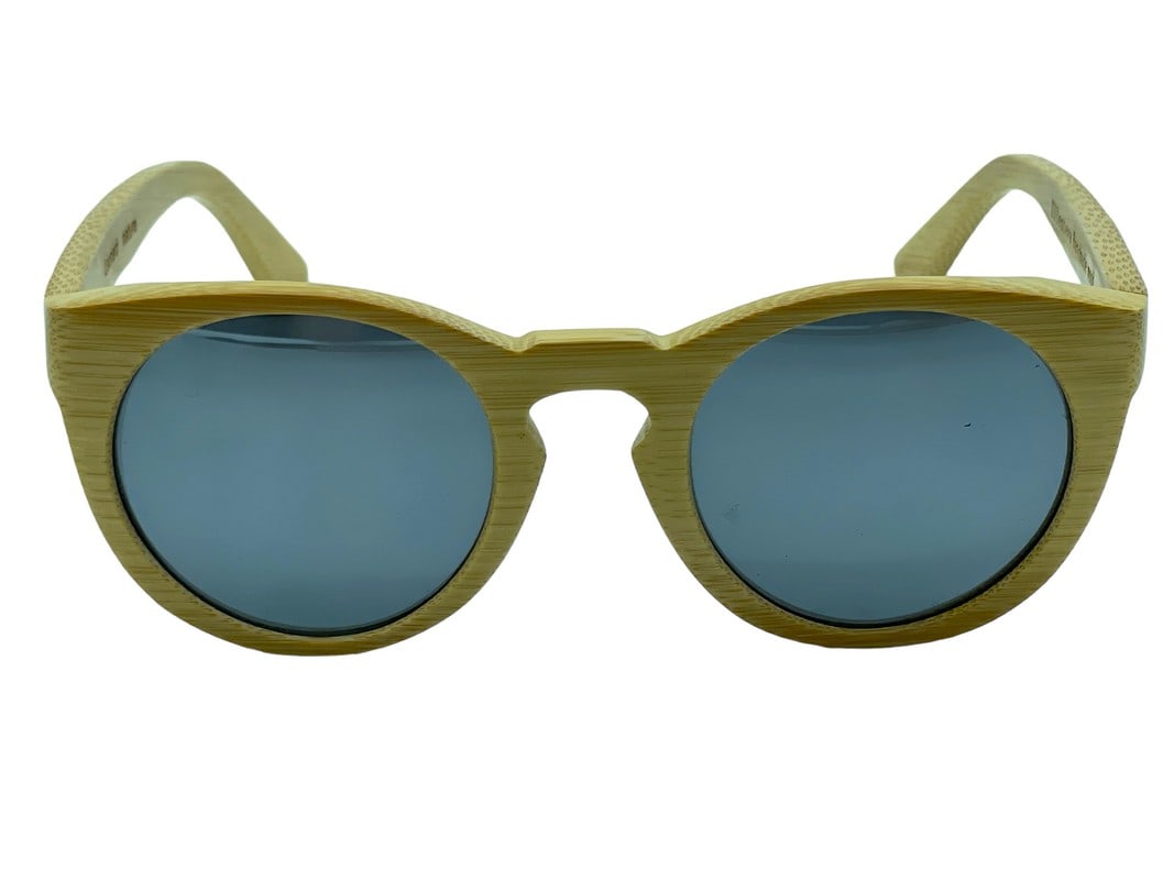 NWT ILLESTEVA LEONARD NATURE WOOD SUNGLASSES $280 (1 of 9)