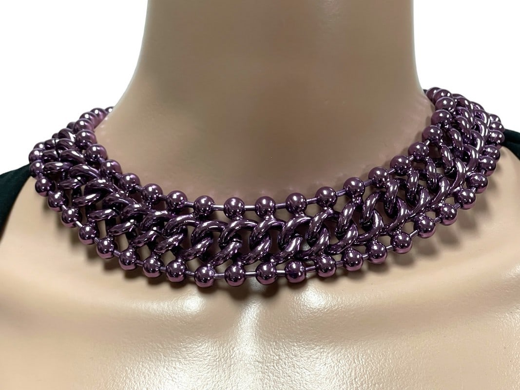 NEW! BEX REX  LONDON STATEMENT NECKLACE 6.5" (1 of 6)