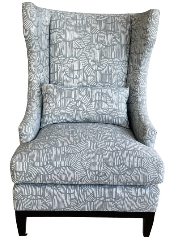 BERNHARDT INTERIORS WINGBACK  ACCENT SIDE CHAIR (1 of 6)