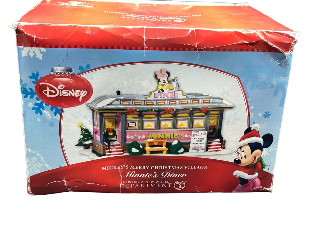 DEPT 56 DISNEY MINNIE'S DINER: DEPT 56 DISNEY MINNIE'S DINER