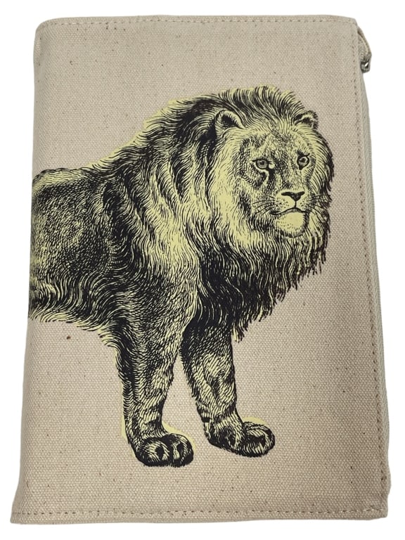 NEW THOMAS PAUL ZIPPERED POUCH AND JOURNAL: NEW THOMAS PAUL ZIPPERED POUCH JOURNAL