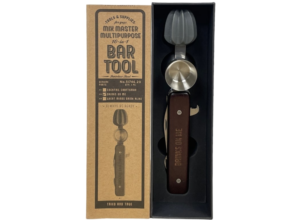 NEW!! MIX MASTER MULTIPURPOSE 10 IN 1 BAR TOOL (1 of 3)