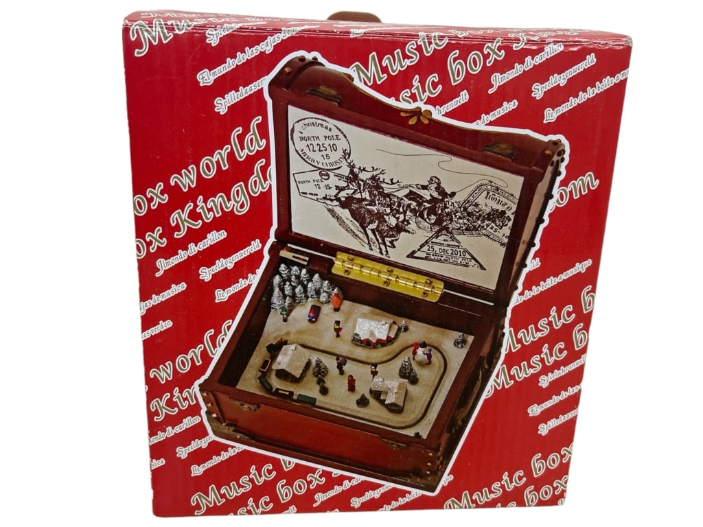 MUSICBOX KINGDOM MUSIC BOX NEW IN BOX: MUSICBOX KINGDOM MUSIC BOX NEW IN BOX