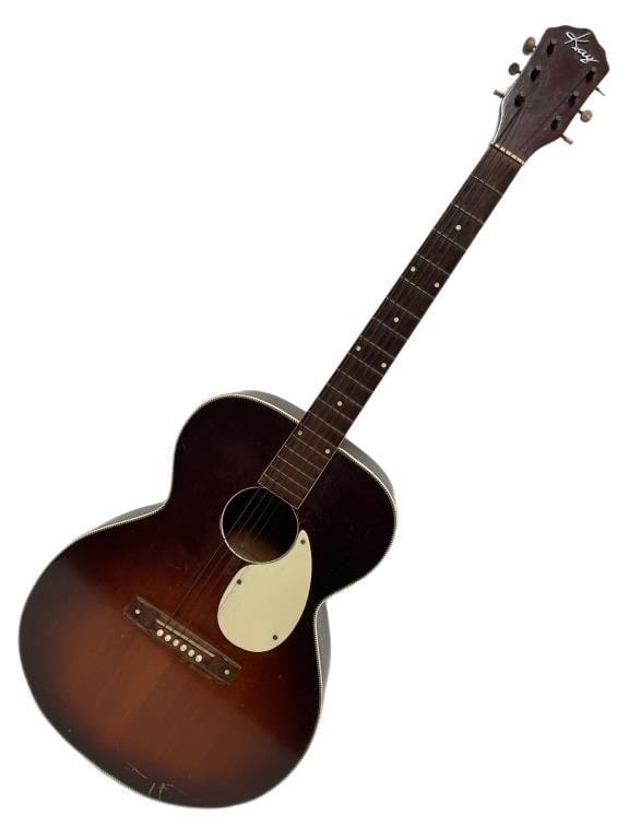 VINTAGE KAY ACOUSTIC GUITAR (1 of 9)
