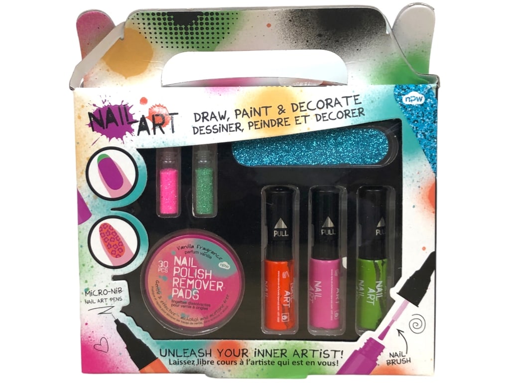 NPW DRAW PAINT & DECORATE NAIL ART KIT (1 of 4)