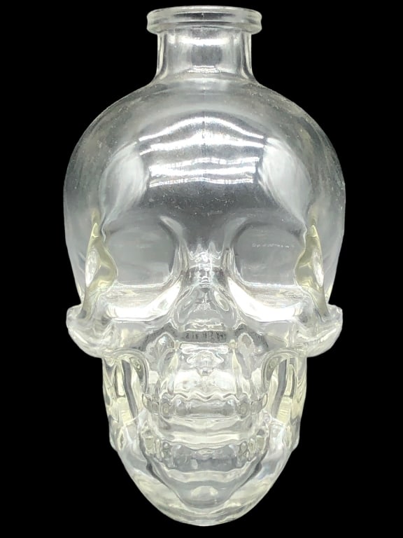 CRYSTAL HEAD VODKA SKULL BOTTLE 6" (1 of 6)