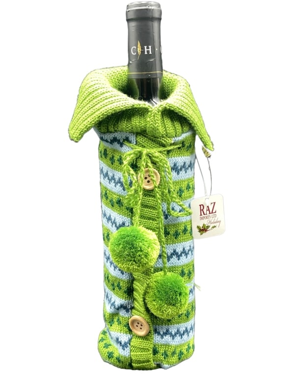 NWT SWEATER WINE JACKET: NWT SWEATER WINE JACKET -DOES NOT INCLUDE WINE