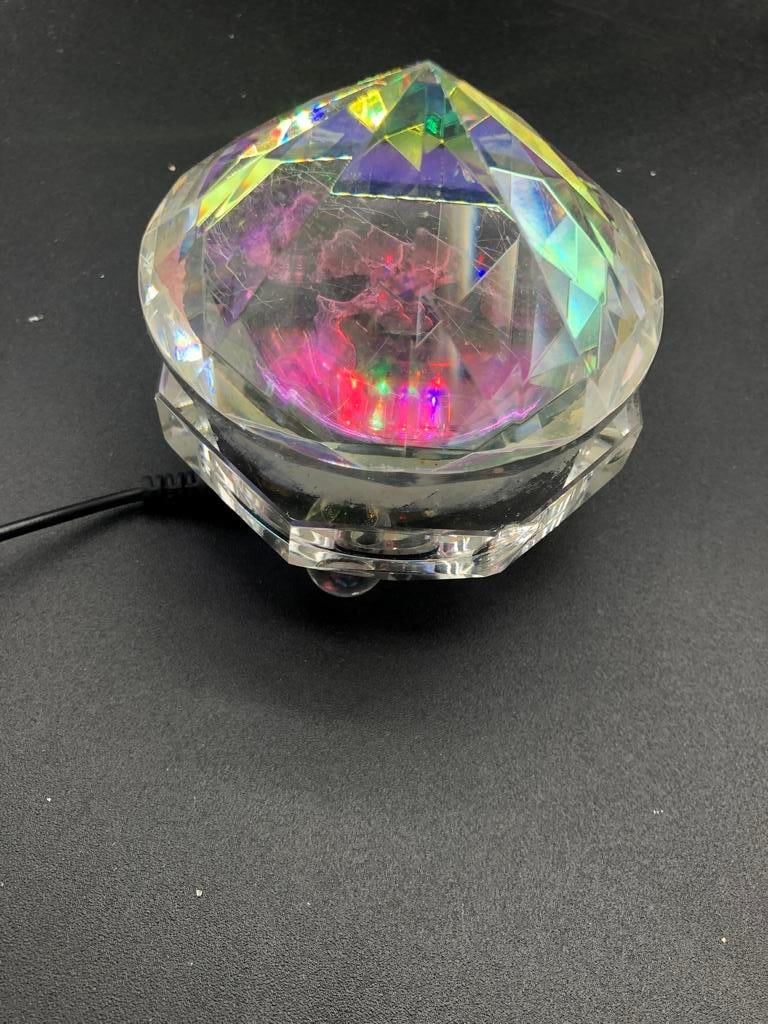 ELECTRIC REVOLVING PRISM LIGHT: ELECTRIC REVOLVING PRISM LIGHT