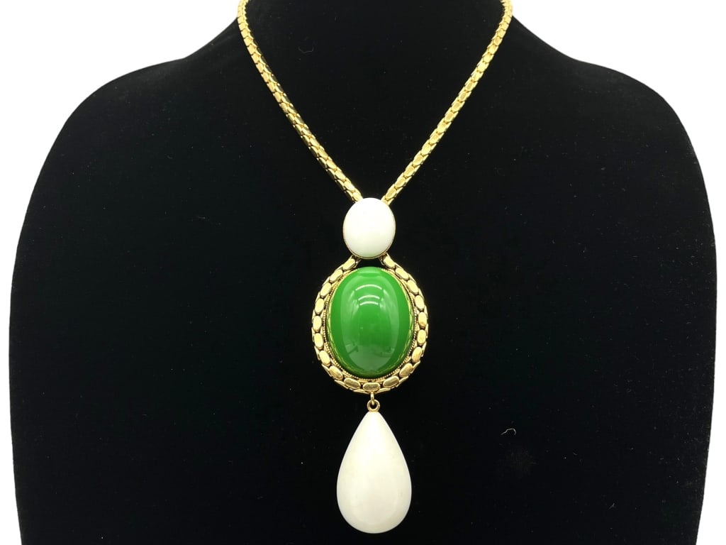 FILIPPE FERRANDIS EVENING STATEMENT NECKLACE $290 (1 of 5)