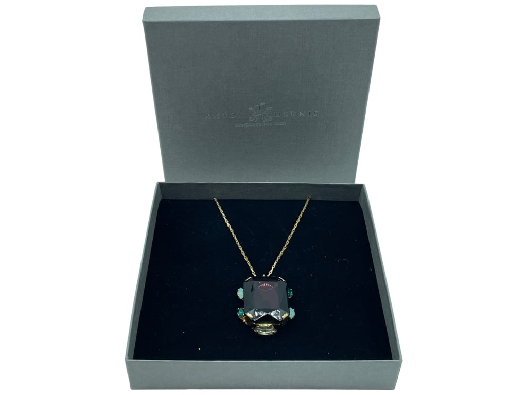 NIB! ANTON HEUNIS STATEMENT NECKLACE 16" $195 (1 of 5)