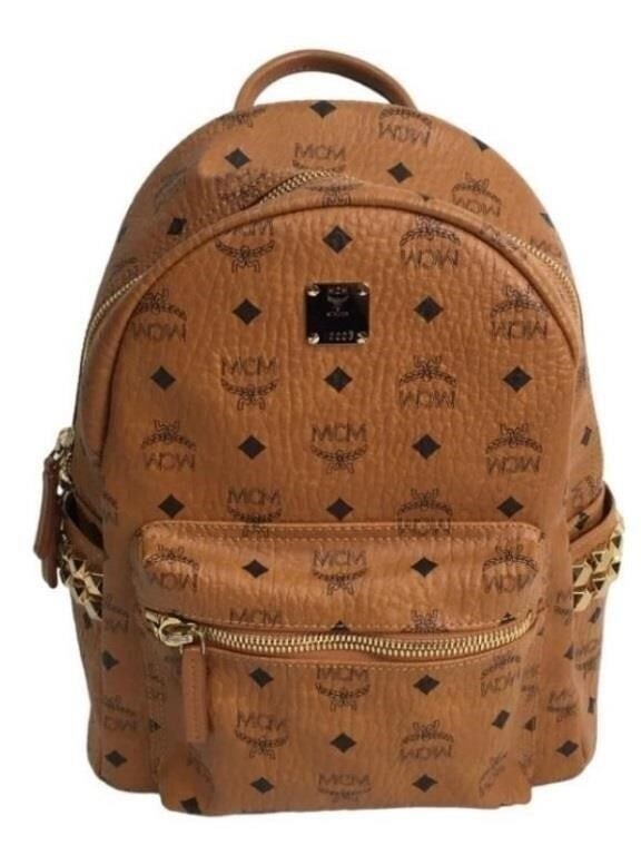 MCM SHOULDER BAG SMALL STARK SIDE STUDS BACKPACK (1 of 5)