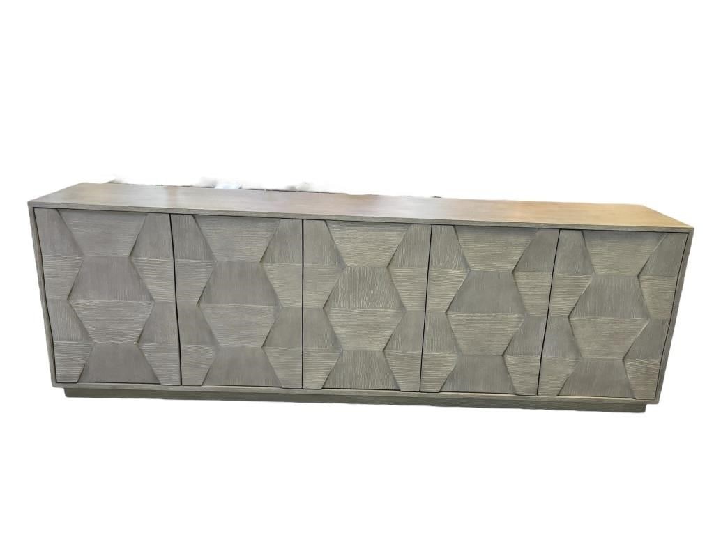 BERNHARDT ENTERTAINMENT CONSOLE CABINET 92" (1 of 8)