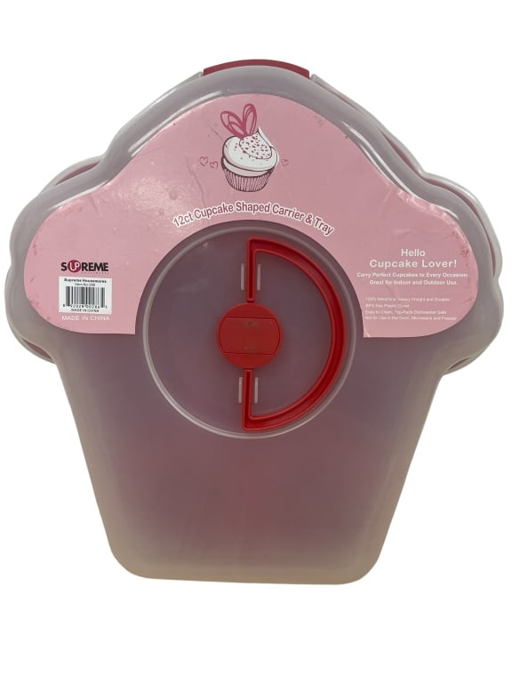 NEW SUPREME CUPCAKE TRAVELING TRAY: NEW SUPREME CUPCAKE TRAVELING TRAY