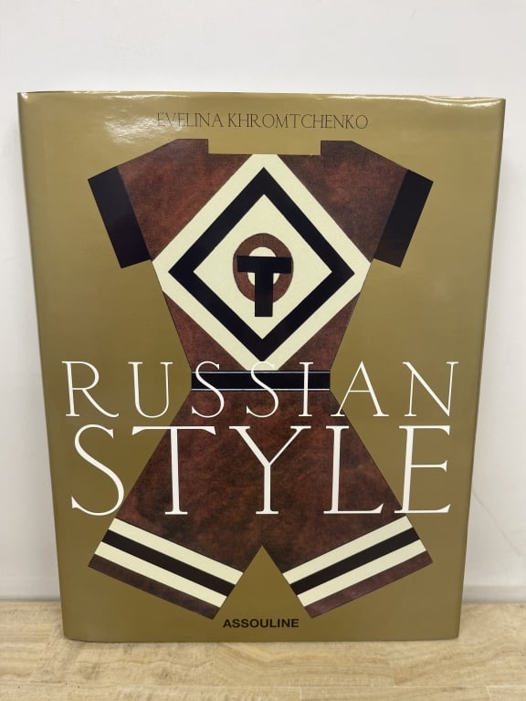 RUSSIAN STYLE COFFEE TABLE BOOK (1 of 2)