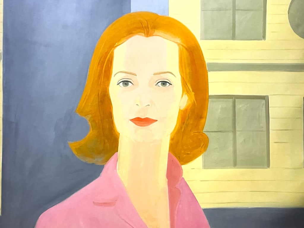 ALEX KATZ OFFSET LITHOGRAPH PRINT 40" (1 of 2)