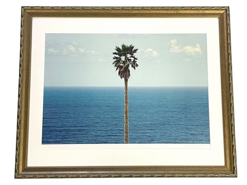 JOHN BALDESSARI PALM TREES LITHOGRAPH PRINT 31" (1 of 4)