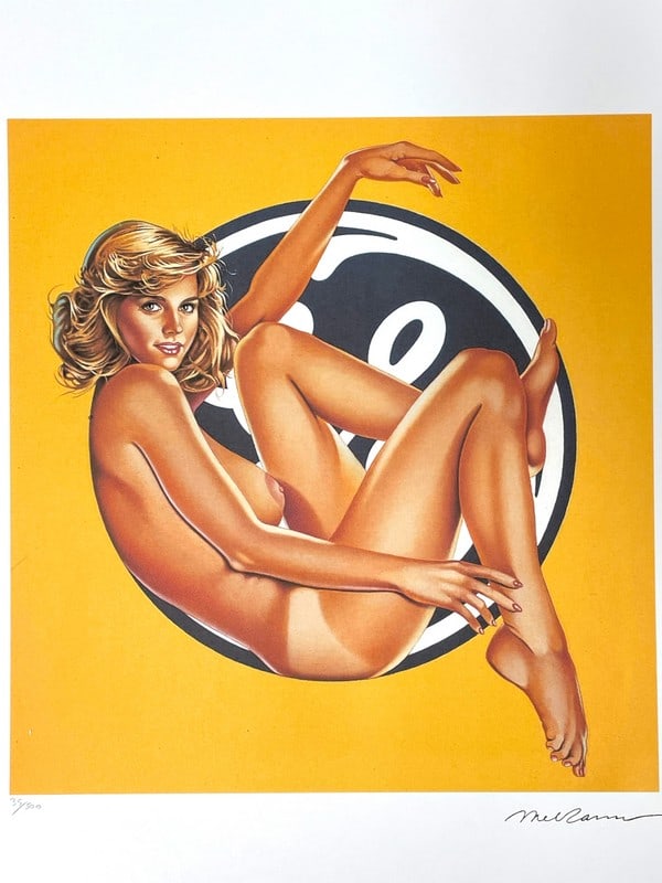 MEL RAMOS OFFSET LITHOGRAPH PRINT 27.5" (1 of 5)