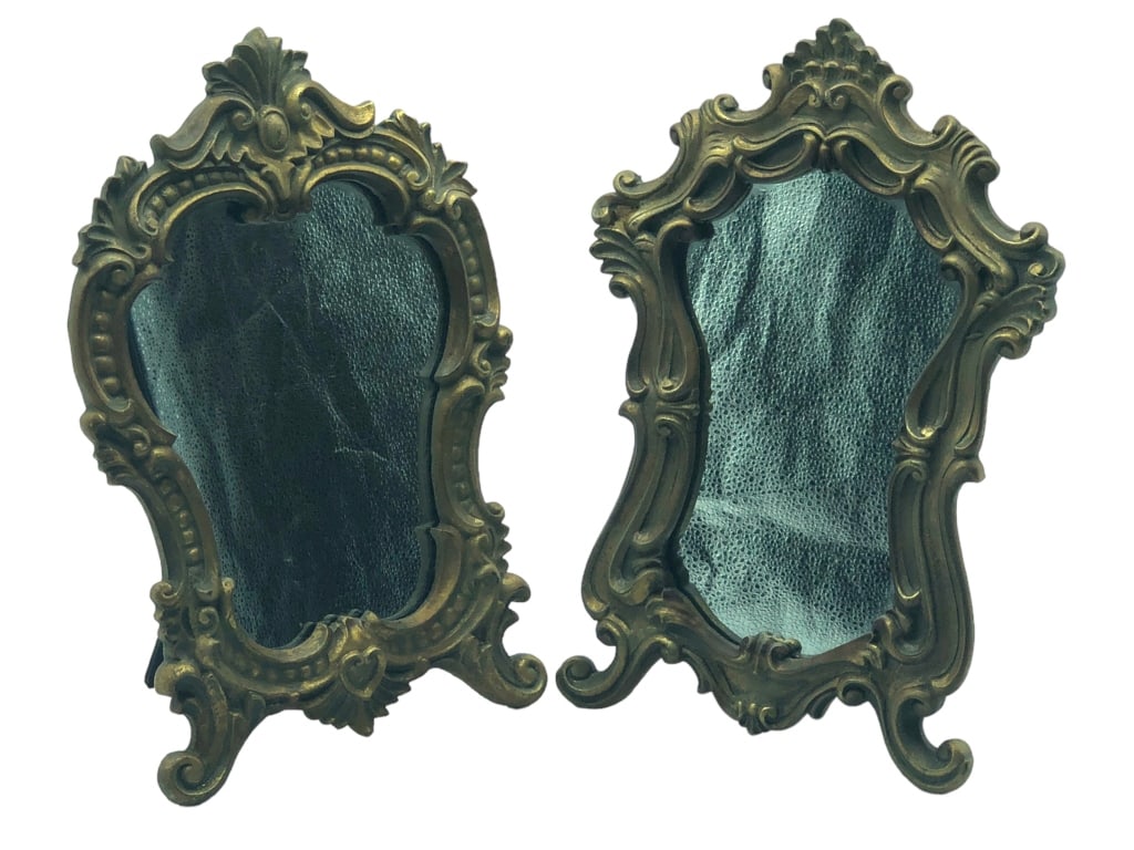 VINTAGE RAZ IMPORTS MIDCENTURY DESK MIRROR (1 of 6)