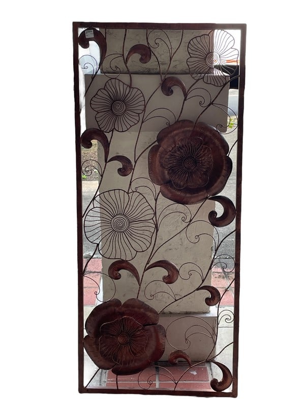 ARCHITECTURAL ELEMENT FLORAL WALL ART 54" (1 of 5)